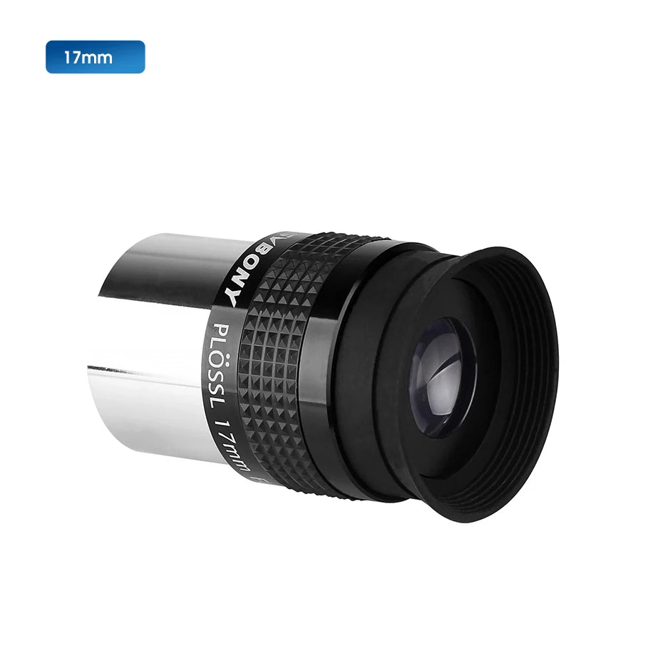 Svbony Eyepiece 1.25" (PLOSSL) PL Telescope Eyepiece 6/12/17/25/32/40mm 4-Element Design 48-Degrees Field of View SV131