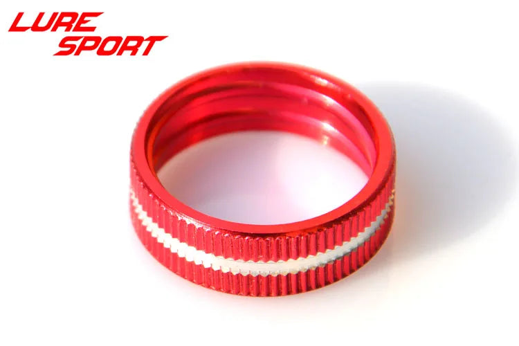 LURESPORT 8pcs Aluminum Lock Ring Reel Seat part Fishing Rod Building Component Repair Fishing rod  DIY Accessory