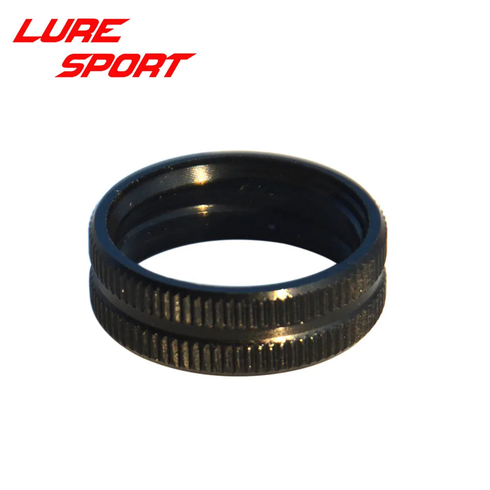 LURESPORT 8pcs Aluminum Lock Ring Reel Seat part Fishing Rod Building Component Repair Fishing rod  DIY Accessory