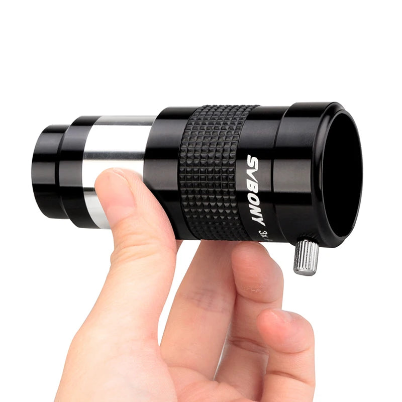 SVBONY 1.25" Telescope Eyepiece Barlow Lens 3x Fully Multi-Coated Advanced Achromatic SV136
