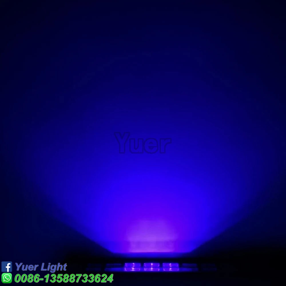 Double Row UV Bar Light LED 72W Stage Light Effect 24 LEDs DJ Disco UV Lighting Purple Wall Washer For Party Club Christmas Lamp