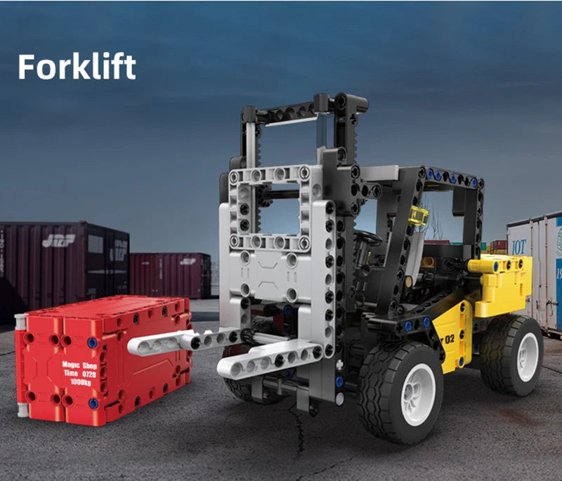 Cada 693Pcs City WheelLoader Car Heavy Mining Truck Building Blocks DIY Engineering Excavator Bricks Toy For Kids Gift