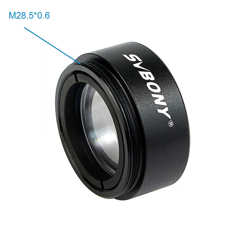 SVBONY Astronomical Telescope 1.25'' 0.5X  Focal Reducer Thread M28x0.6 for Astronomy Telescope