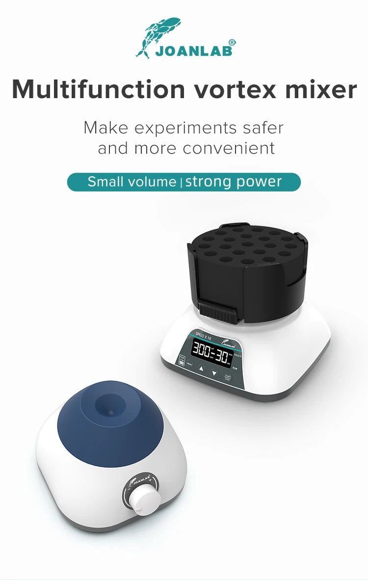 JOANLAB Mini Vortex Mixer Lab Equipment Oscillator Shaker Lab Multifunctional mixer Tattoo Pigment Nail Polish Liquid Ink Mixer
