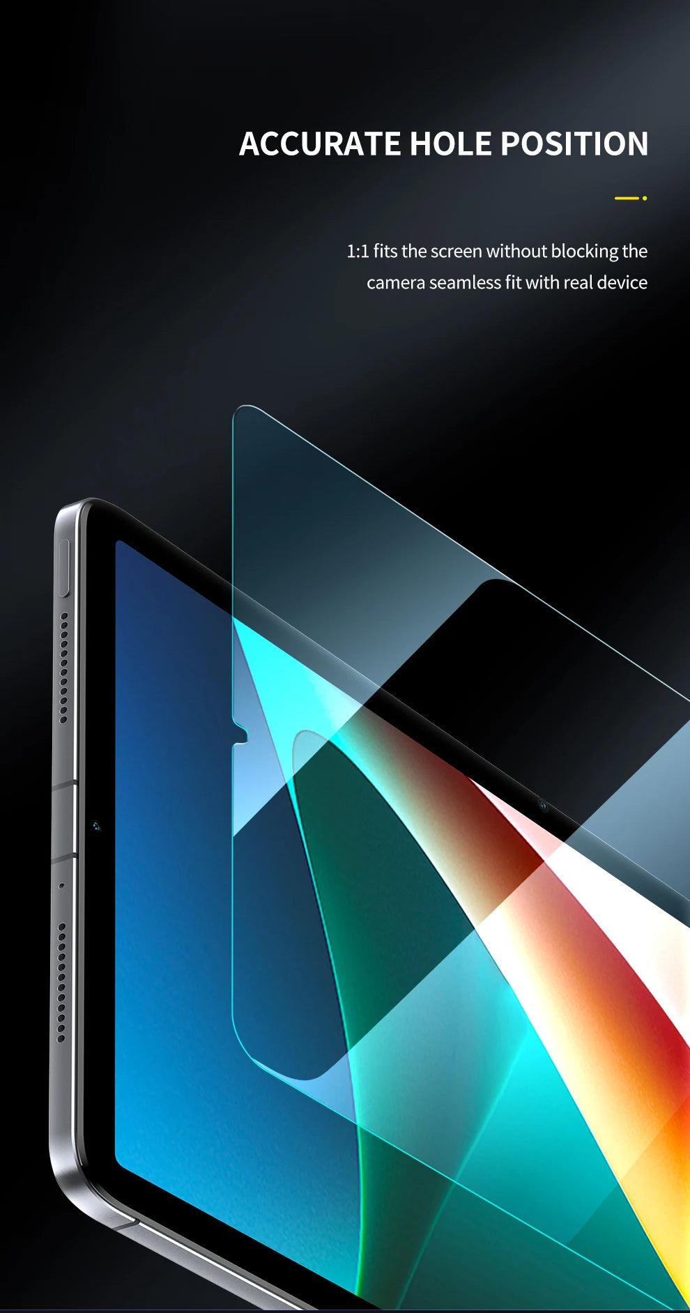 SmartDevil Tempered Glass for Xiaomi Mi Pad 6 11 inch Pad 5 5Pro 12.4 inch Tablet 9H Screen Protector HD Anti Blue Ray with Tool