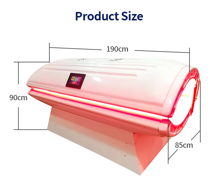 Red Light Therapy Bed Beauty Skin Whitening Therapy Collagen Spa Bed Commercial Sauna Chamber Full Body SLyric Skin Rejuvenation