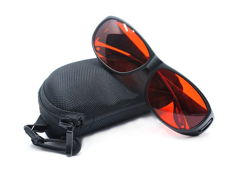 OXLasers OD 6+ Professional Laser Glasses Protective Goggles for 405nm UV Laser 450nm Blue Laser and 520nm 532nm Green Laser
