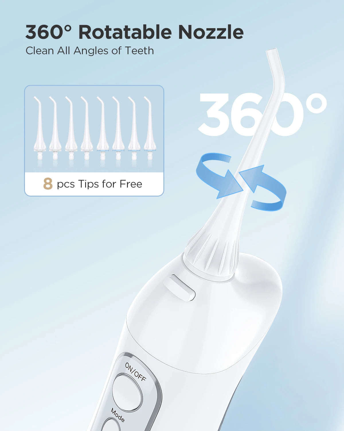 Fairywill Electric Sonic Toothbrush deep cleaning system