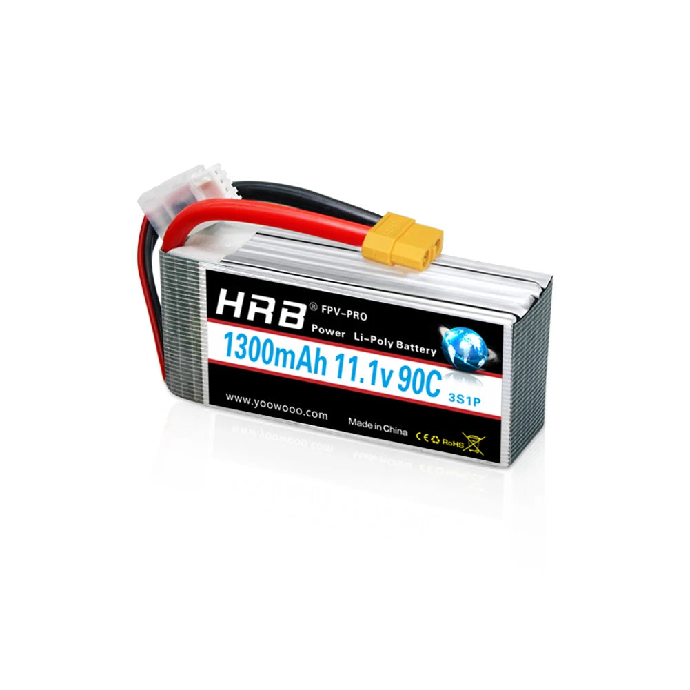 1/2pc HRB Lipo Battery 2S 3S 4S 6S 4000mah 1500mah 2200mah 5000mah 6000mah 7000mah 11.1V 14.8V 22.2V XT90 XT60 for RC Car Drone