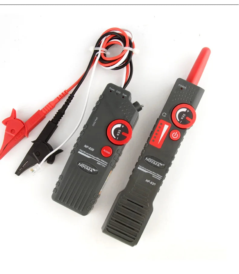 NOYAFA New NF-820 RJ45 RJ11 BNC Tester High & Low Voltage Cable tester Underground Cable Finder Anti-Interference Wire Tracker