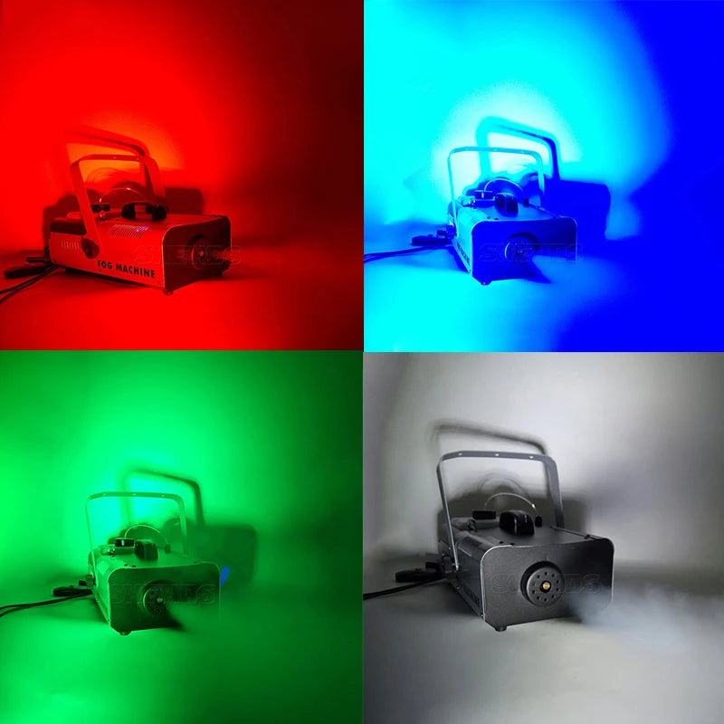 DJ Smoke Machine Wired Remote Control 1500W DMX Fogger Machine Remote for Halloween Wedding  Club Bar DMX Stage