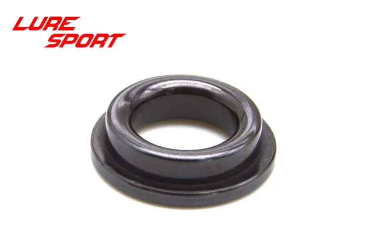 LureSport 12pcs 18pcs size 6-20 Thickening Alconite Ring Ceramic Black Guide Ring Rod Building component Repair DIY Accessory
