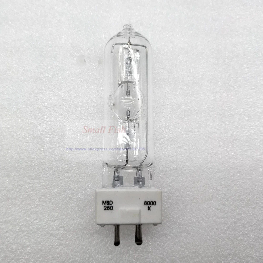 2021 New Stage DJ Light Lamp MSD 250/2 MSD250W Watts 90V MSR Bulb NSD 8000K Metal Halogen Lamp Moving Head Lights Bulbs