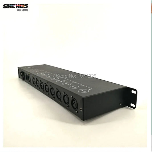 Stage Light Controller DMX512 Splitter Light Signal Amplifier Splitter 8 Way DMX Distributor For Stage Equipment