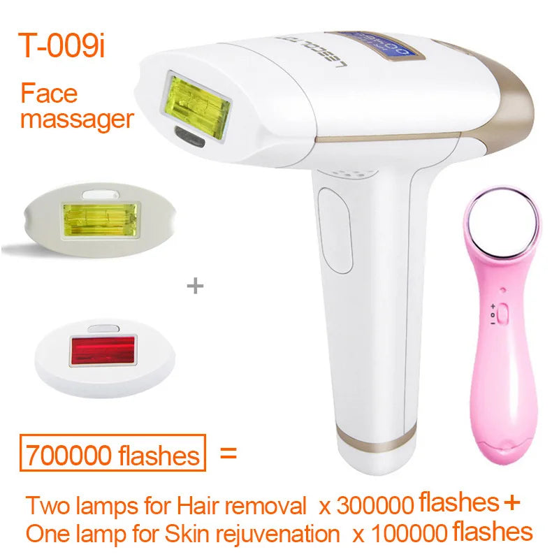 Lescolton IPL hair removal machine Display Machine T009i Laser Permanent Bikini Trimmer Electric Depilador a laser