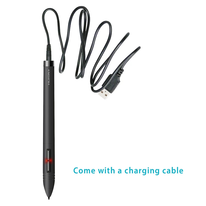 HUION PEN80 Graphic Tablets Pen Digital Pen Rechargeable Pen Black--P80