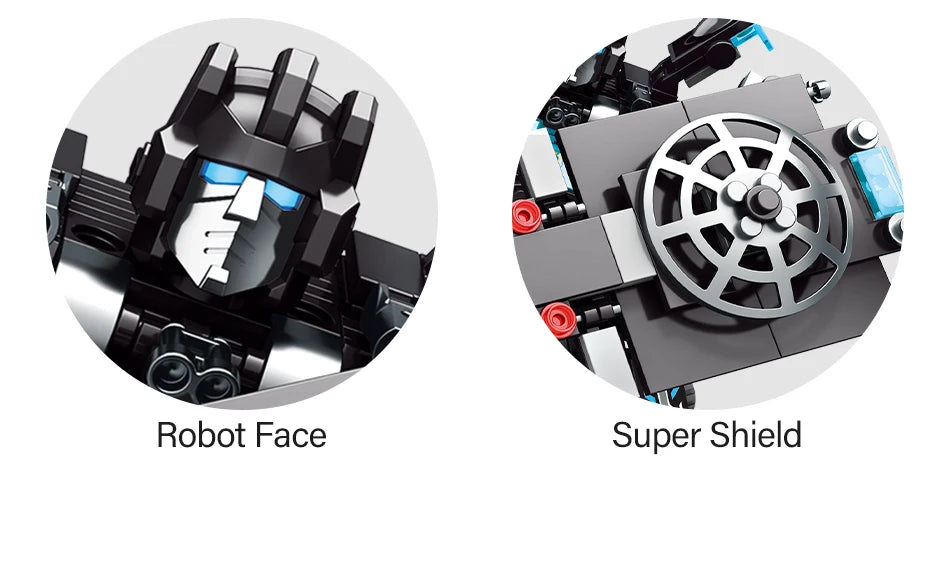 City Police Station Car Motorcycle Building Blocks SWAT Team Weapons Truck Ship Robot Bricks Toys Sets For Children