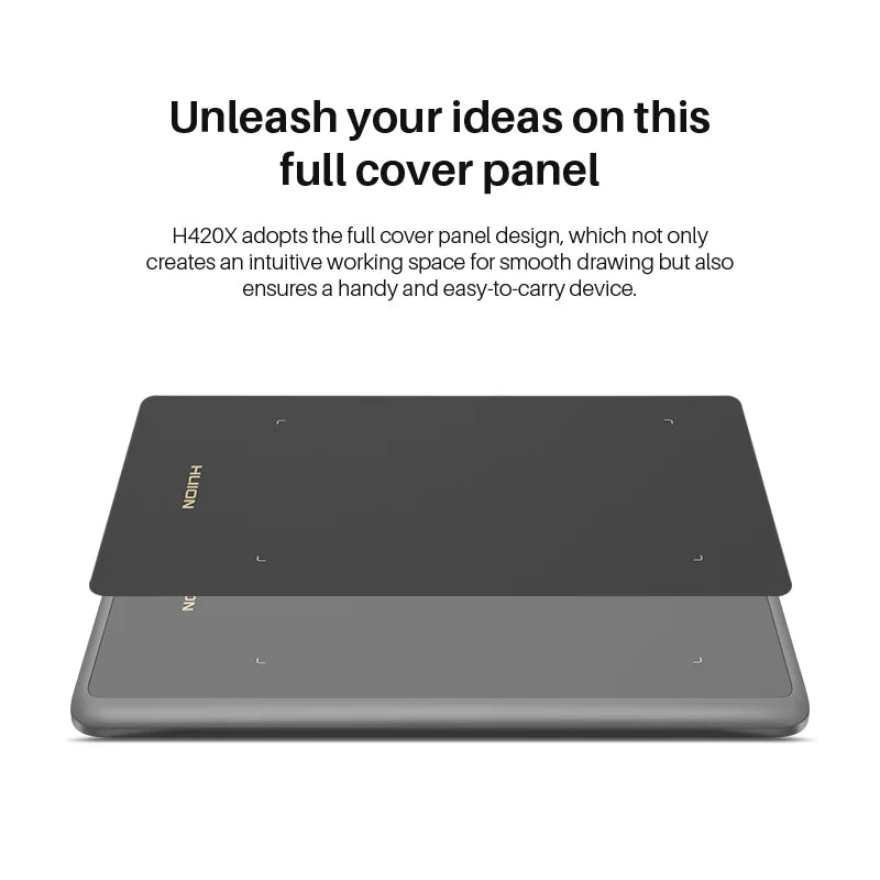 HUION H420X Graphics Tablet 4.17 x 2.6inch Digital Tablet Graphic Tablet for Drawing Painting with Battery-Free Pen PW100 8192 L