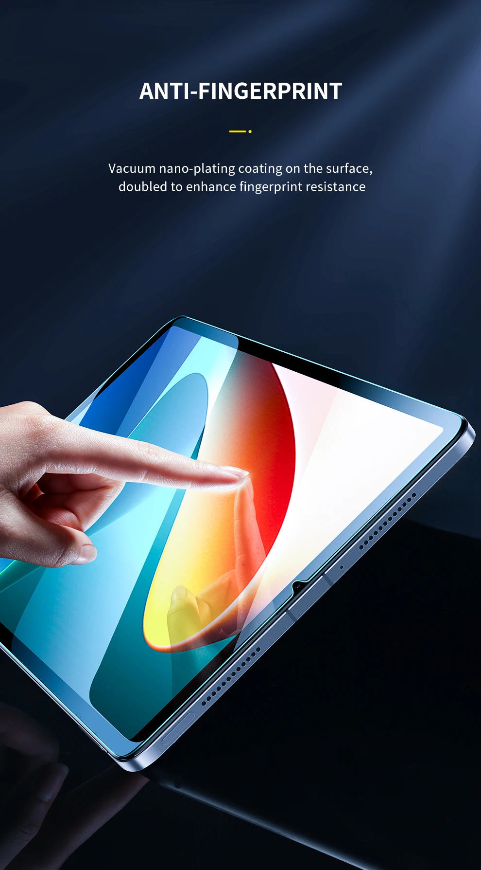 SmartDevil Tempered Glass for Xiaomi Mi Pad 6 11 inch Pad 5 5Pro 12.4 inch Tablet 9H Screen Protector HD Anti Blue Ray with Tool