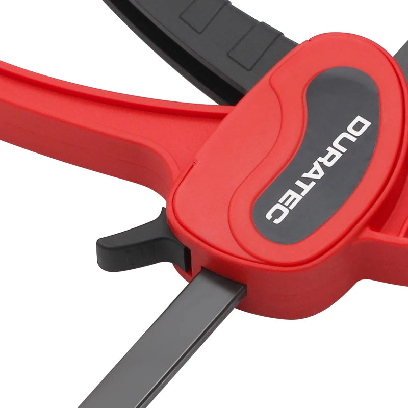 DURATEC New F style bar clamp wood working tools quick grip F clamp 4/6/12/18/24 inch plastic carpentry clamps quick release