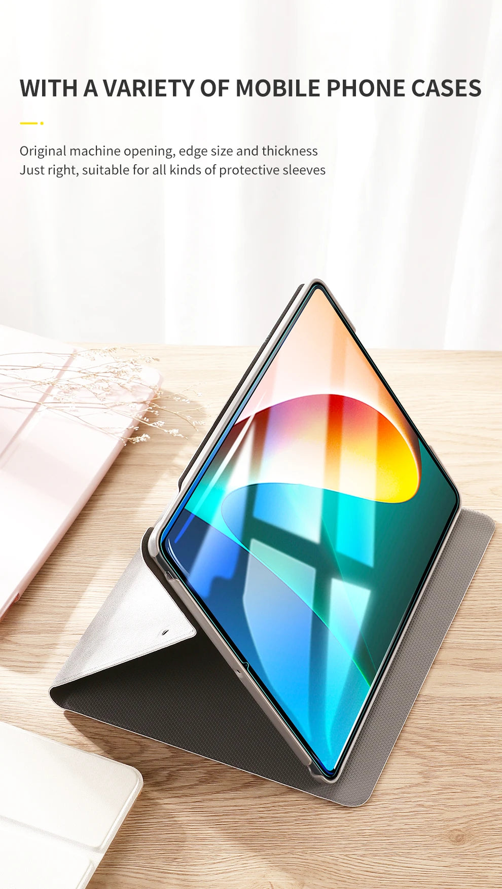 SmartDevil Tempered Glass for Xiaomi Mi Pad 6 11 inch Pad 5 5Pro 12.4 inch Tablet 9H Screen Protector HD Anti Blue Ray with Tool