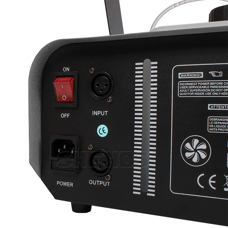 DJ Smoke Machine Wired Remote Control 1500W DMX Fogger Machine Remote for Halloween Wedding  Club Bar DMX Stage