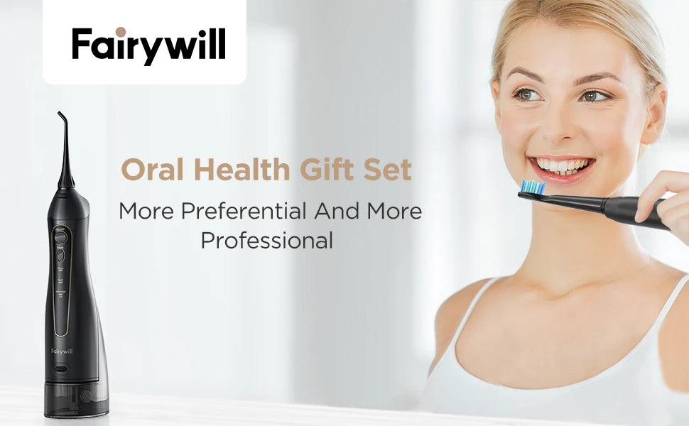 Fairywill Portable Dental Water Flosser front view