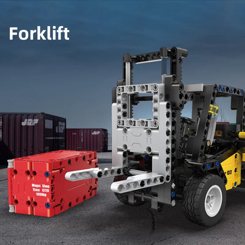 Cada 693Pcs City WheelLoader Car Heavy Mining Truck Building Blocks DIY Engineering Excavator Bricks Toy For Kids Gift