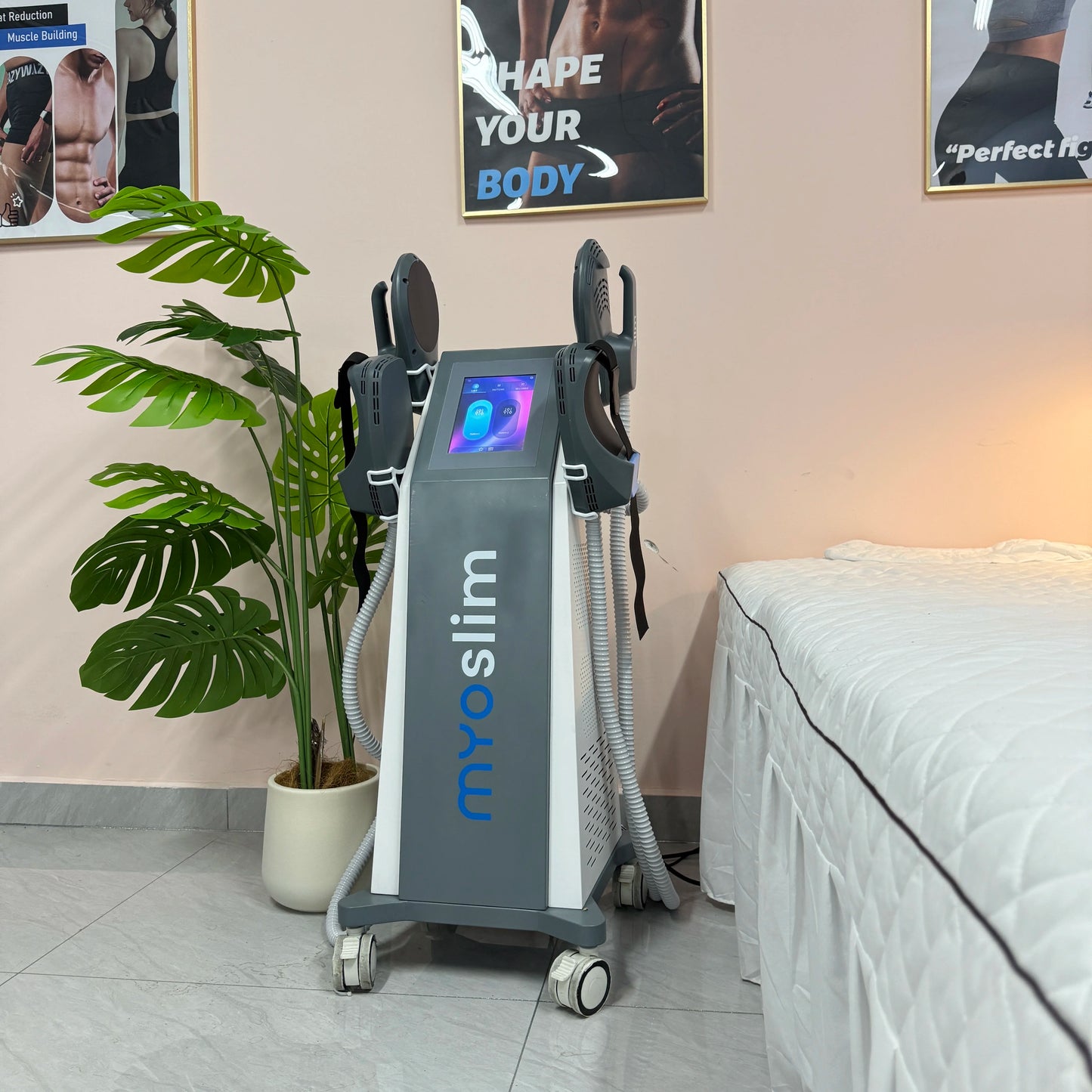 Professional NEO 6500W RF Machine Hi-EMT Body Sculpting Fat Burning Slimming EMS Body Muscle Sculpt Stimulation Equipment