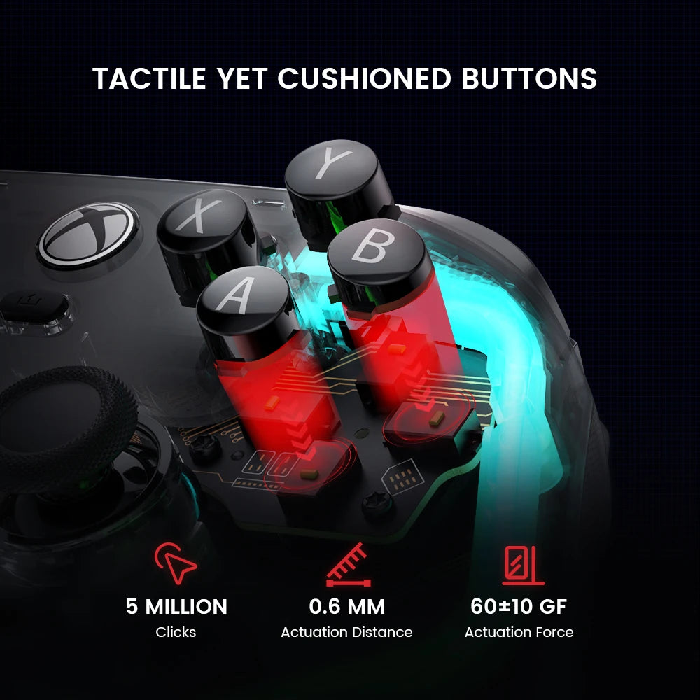 GameSir Kaleid Flux Xbox Gaming Controller Wired Gamepad with Hall Effect for Xbox Series S, Xbox Series X, Xbox One PC Steam