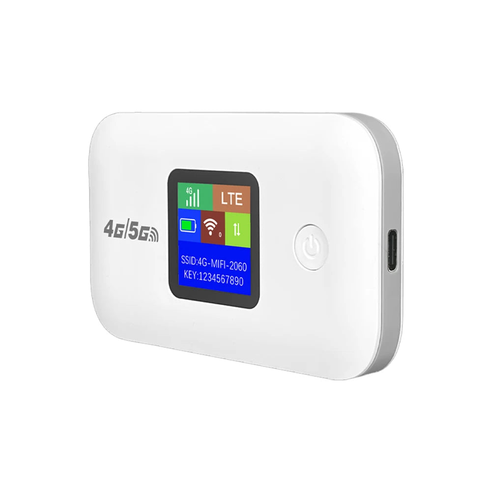 A8 4G Pocket WiFi Router 2100mAh Signal Amplifier with SIM Card Slot Wireless Modem 4G Wireless Router Wifi Repeater Hotspot