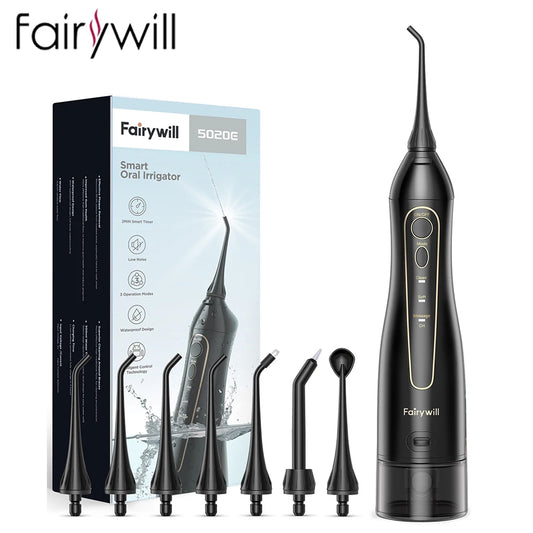 Fairywill Portable Dental Water Flosser oral irrigator