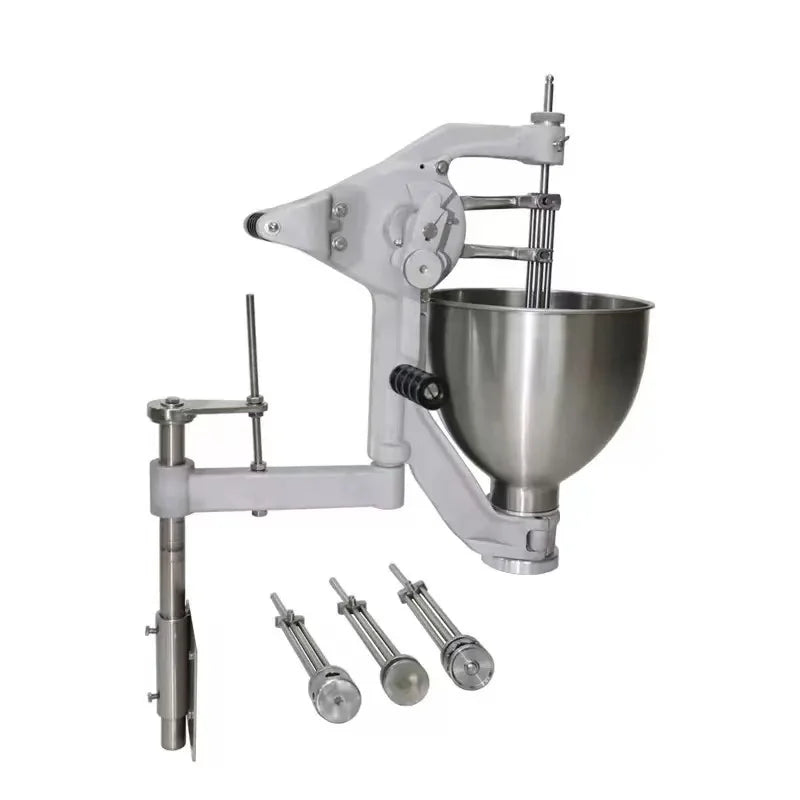 1 set Manual or electric arm for Sweet donut ring with 3 molds Professional Donut Making Machine