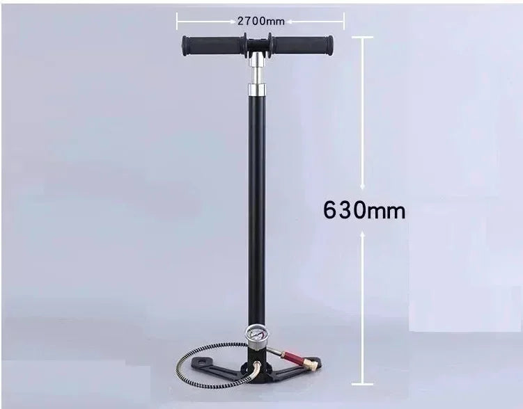 4 Stage High Pressure Air PCP Pump 30mpa 4500psi 300bar For Pcp Hunting Car Bicycle Refilling PCP Compressor