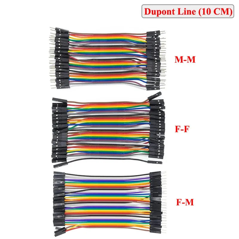 Dupont Line 10cm/20CM/30CM 15CM Male to Male+Female to + Female to  Jumper Wire  Cable for arduino DIY KIT 2035