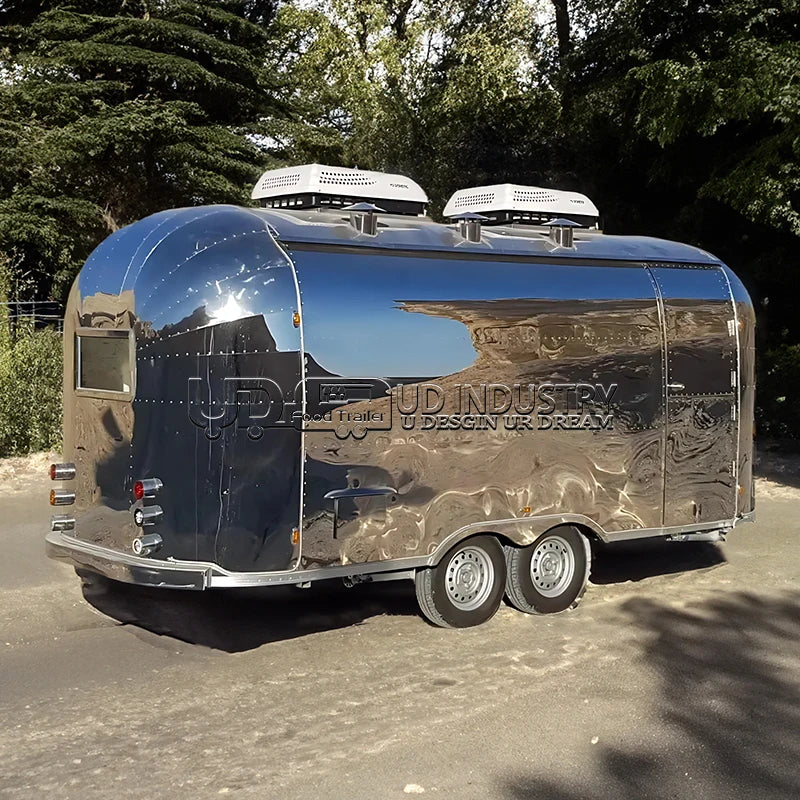 Urdream Custom Concession Catering Mobile Bar BBQ Food Trailer Fully Equipped Ice Cream Coffee Fast Food Truck Sale