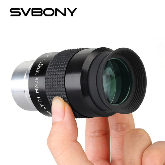 Svbony Eyepiece 1.25" (PLOSSL) PL Telescope Eyepiece 6/12/17/25/32/40mm 4-Element Design 48-Degrees Field of View SV131