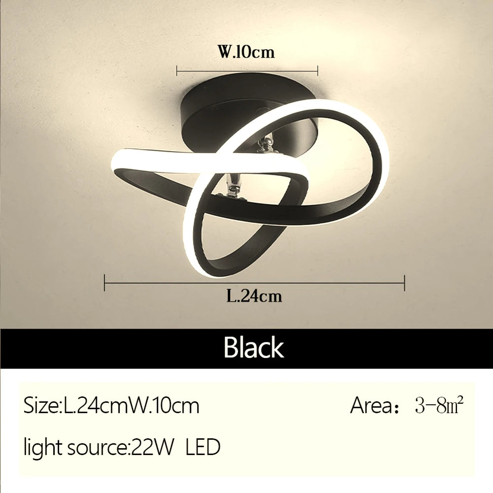 Nordic Led Pendant Light Modern Geometry Line Strip Hanging Light Restaurant Dining Lighting Fixtures Bedroom Bedside Decor Lamp