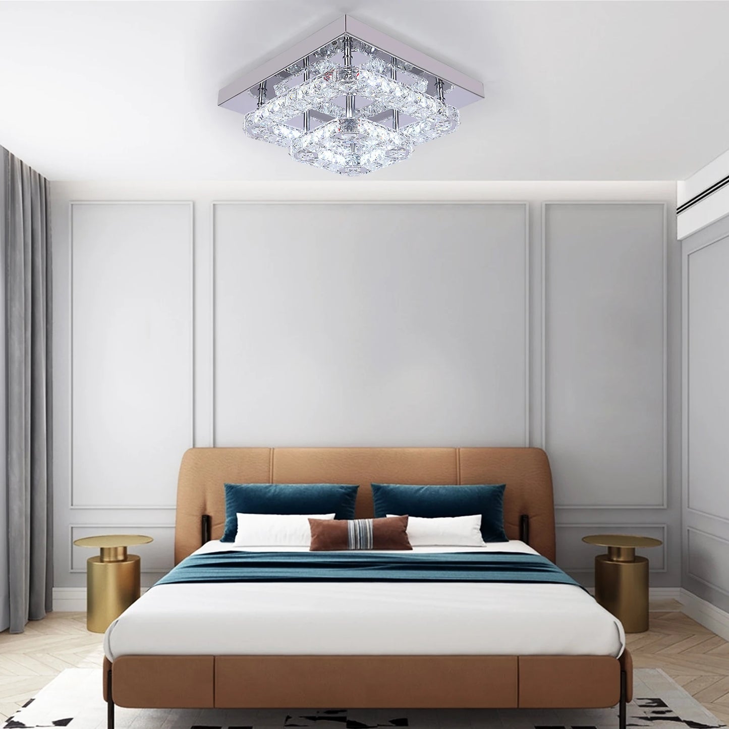 Vetrulus Crystal Chandelier Luxury Living Room Bedroom Ceiling Lights Led Kitchen Light Hanging Lamps Lustre Dining Decorative