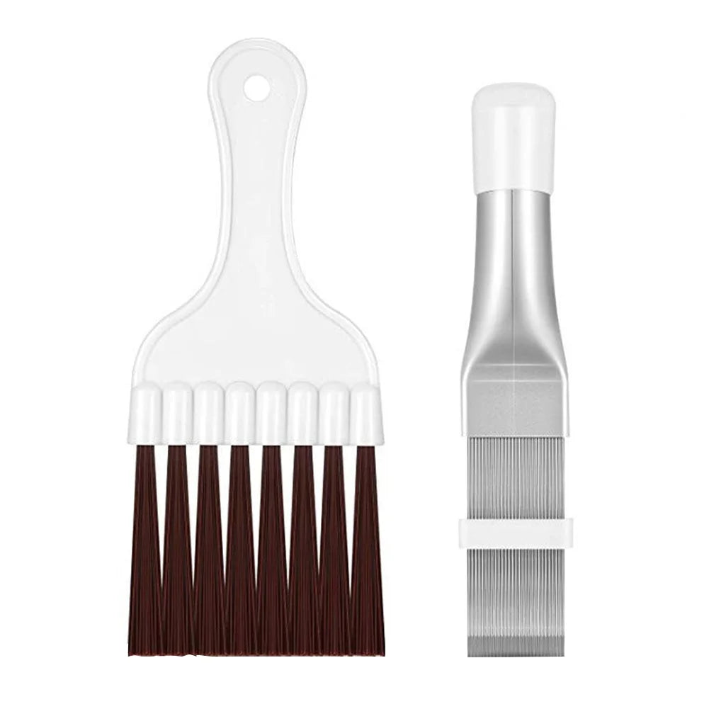 Universal Car Radiator Condenser Fin Comb Sets Air Conditioner Coil Straightener Hand Cleaning Tool Auto Cooling System Repair