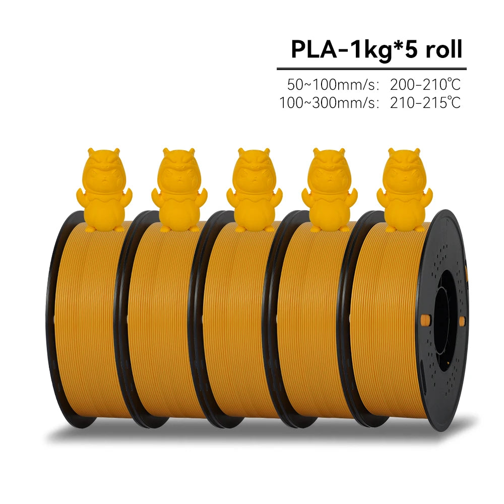 KINGROON 5/10KG PLA Filament 1.75mm Eco-Friendly Good Toughness Printing Filaments For FDM 3D Printers Material Free Shipping