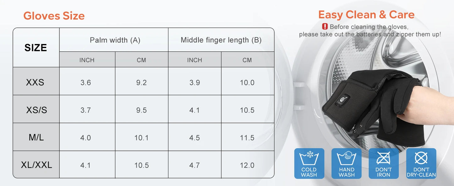 Savior Heated Fishing Gloves Waterproof Winter Fishing Gloves 2 Finger Flip Windproof Women Men Gloves