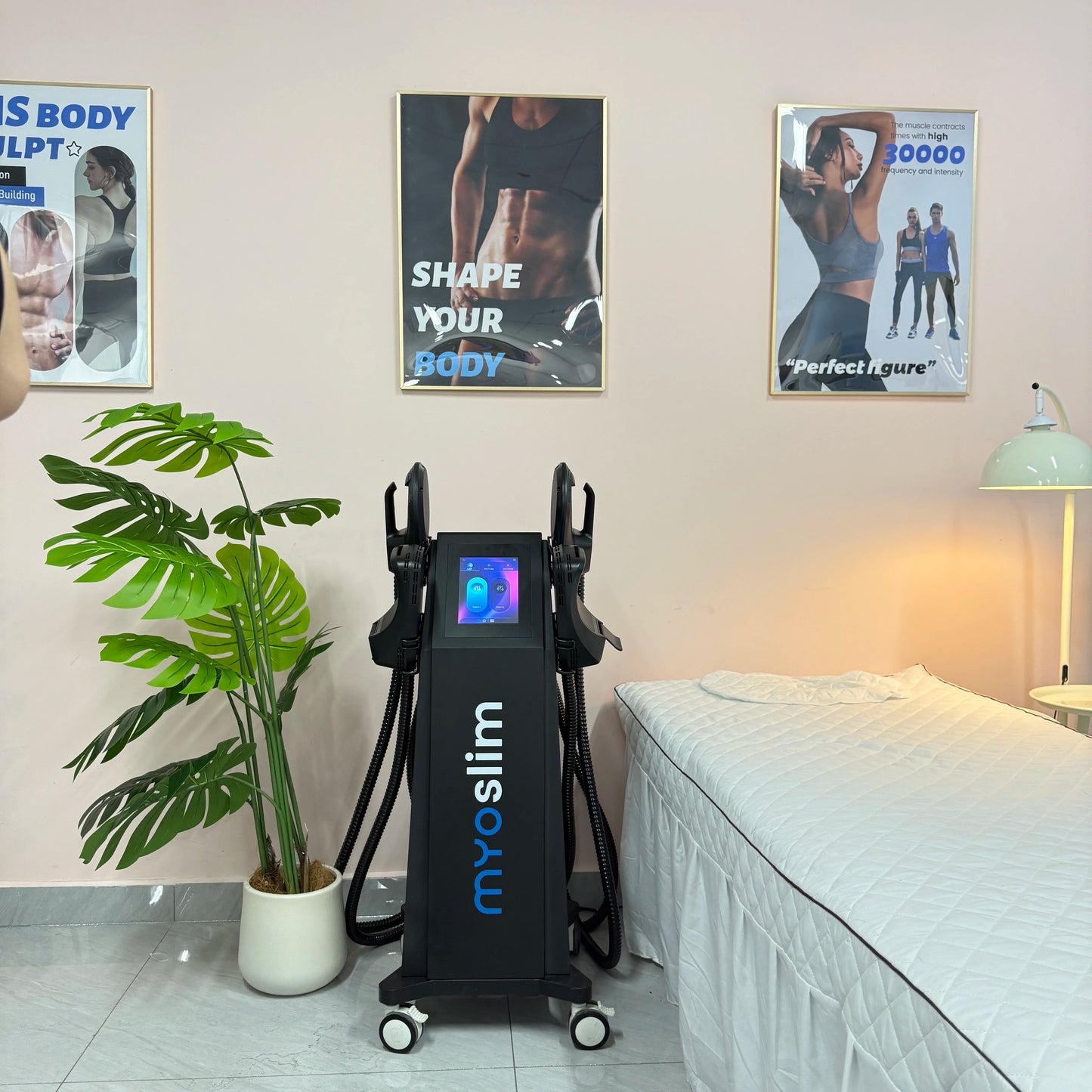 Professional NEO 6500W RF Machine Hi-EMT Body Sculpting Fat Burning Slimming EMS Body Muscle Sculpt Stimulation Equipment