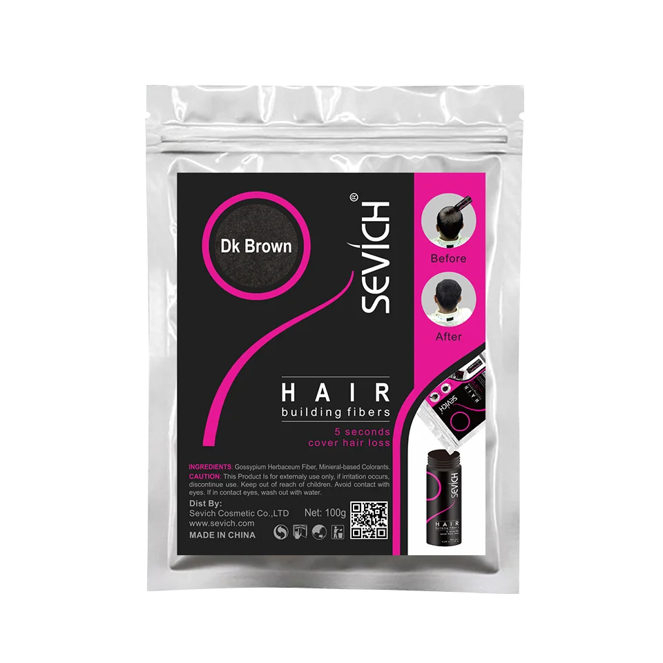10 Color Keratin Hair Building Fiber Hair Loss Fiber Natural Hair Thickening Fibers Concealer Refill Anti Hair Loss Products