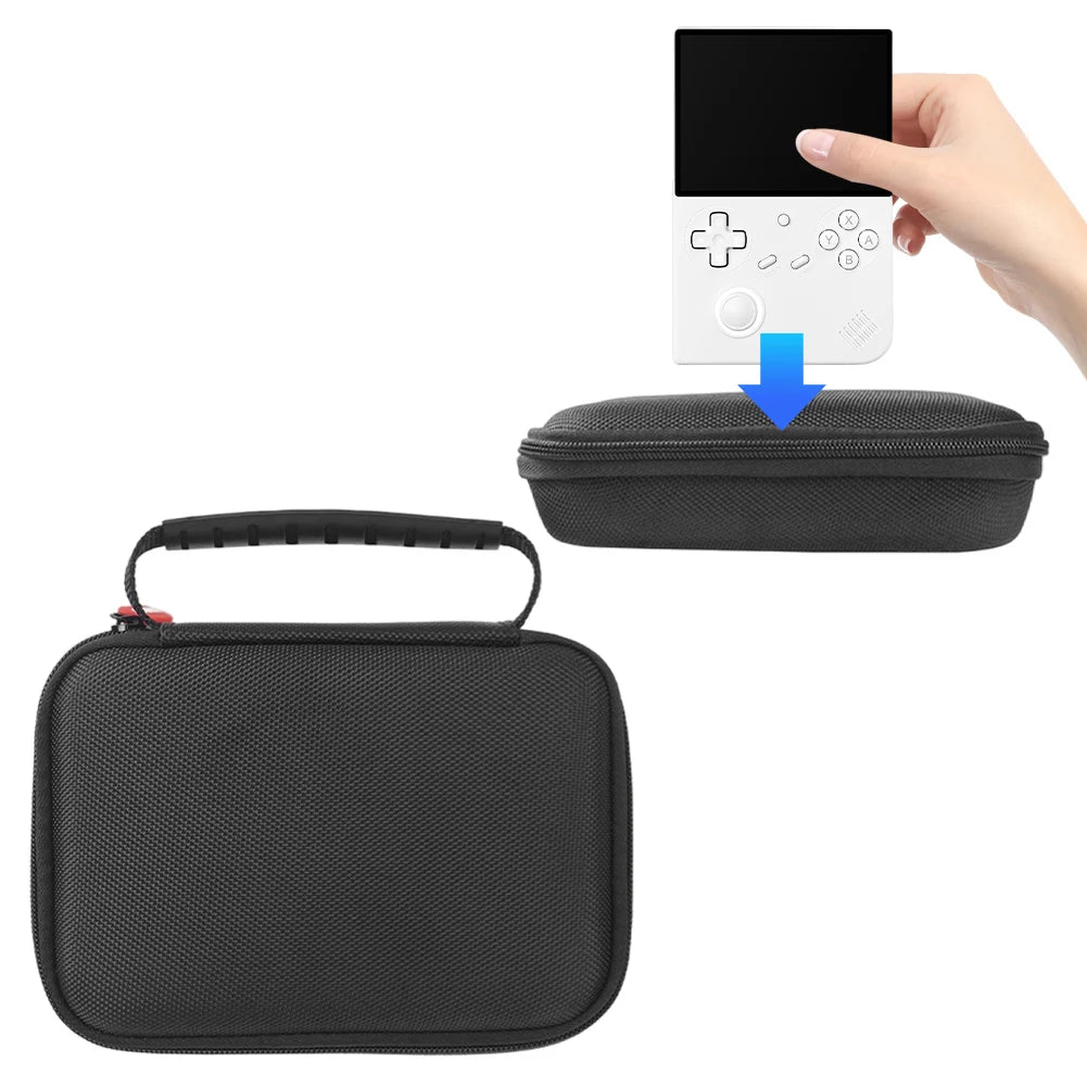 EVA Hardshell Case Anti-scratch Travel Protective Case Shockproof Travel Carrying Bag for ANBERNIC RG40XXV Handheld Game Console