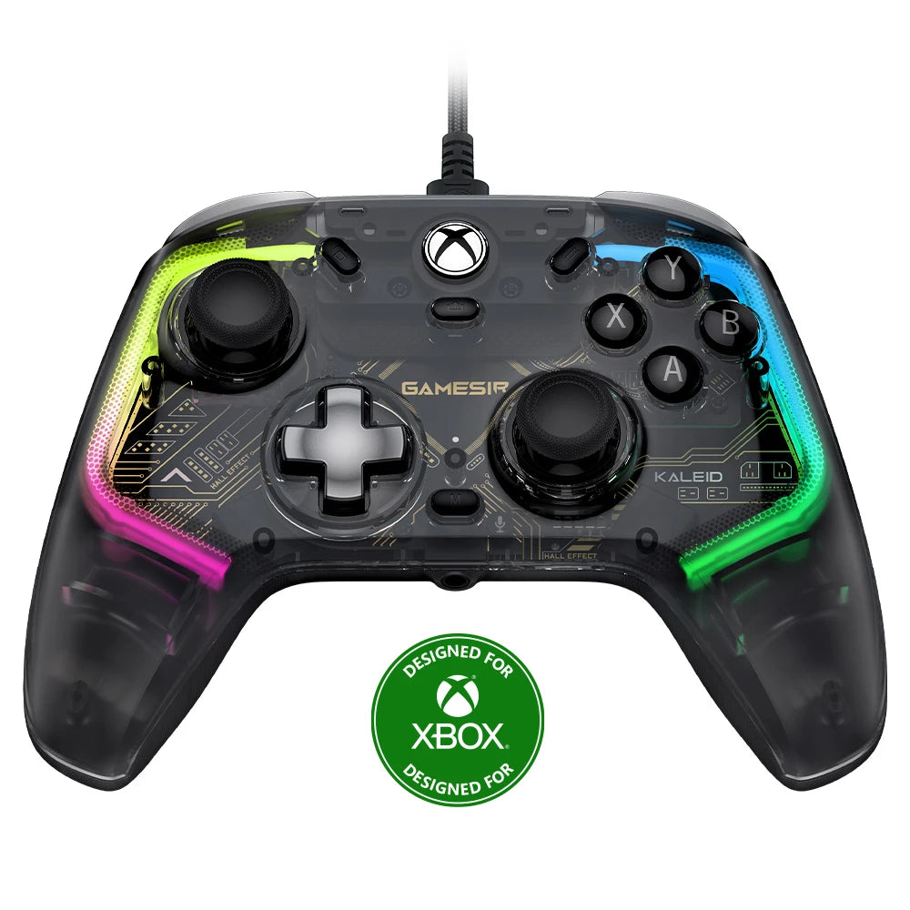 GameSir Kaleid Xbox Gaming Controller Wired Gamepad for Xbox Series X, Xbox Series S, Xbox One, Hall Effect Joystick