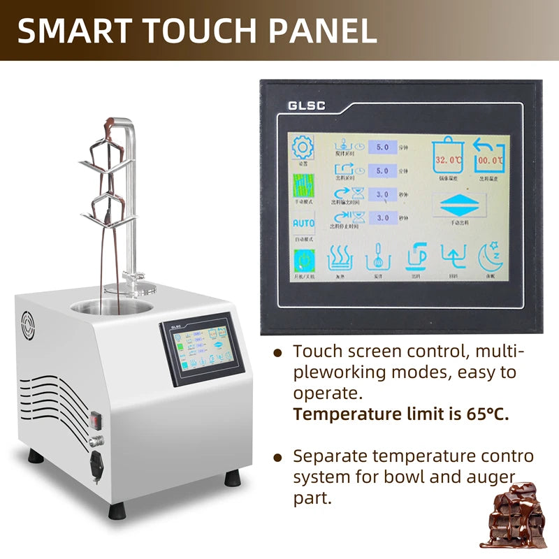 Chocolate Melting Machine Professional Kitchen Equipment for Restaurant Hotel Coffee Shop CE Certified