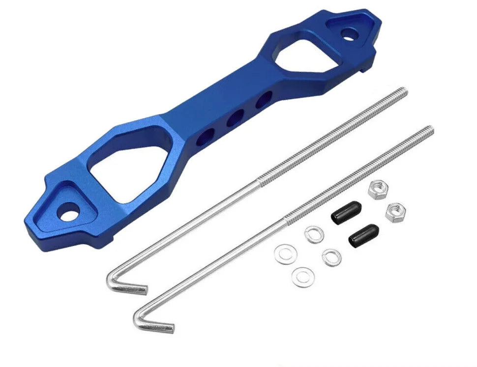 Heavy Duty Battery Hold Down Billet Aluminum Battery Tie Down Bracket J Bolts