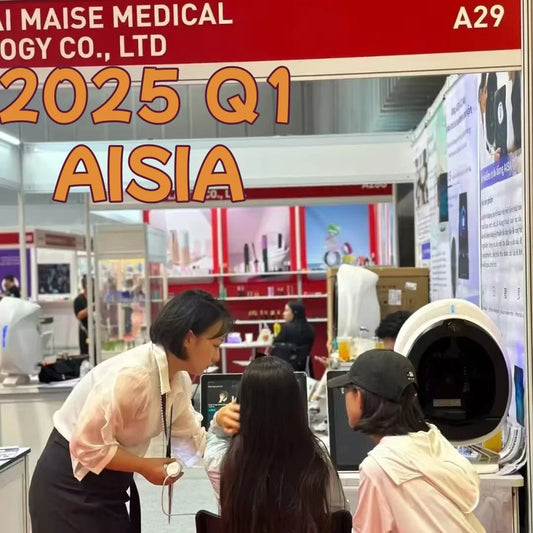 NEW 3D Skin Scanner Care Facial Analyzer Monitor Machine Mirror Portable Testing English Detector Face Camera Test Analysis