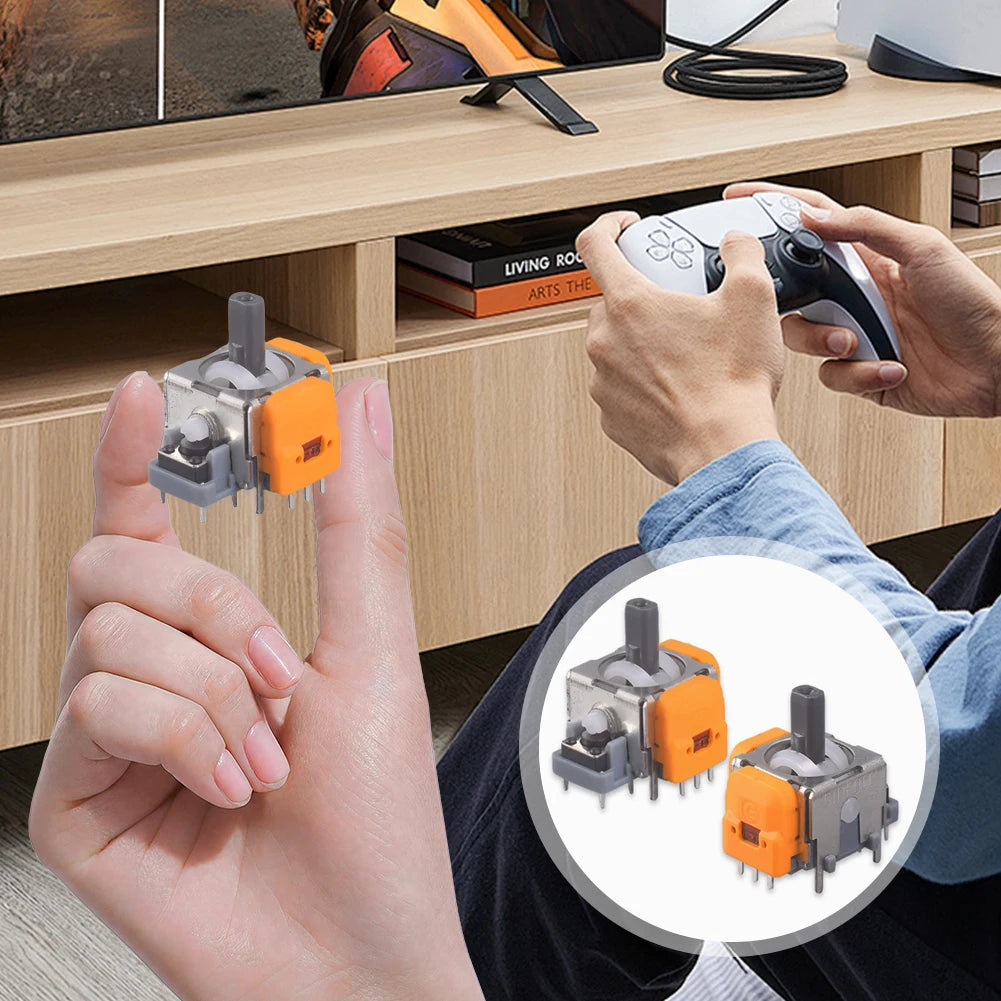10/20PCS Replacement Hall Effect Joystick 3D Analog Sensor ThumbStick Module Joystick for PS4/PS5/XBox/Switch Controller Repair